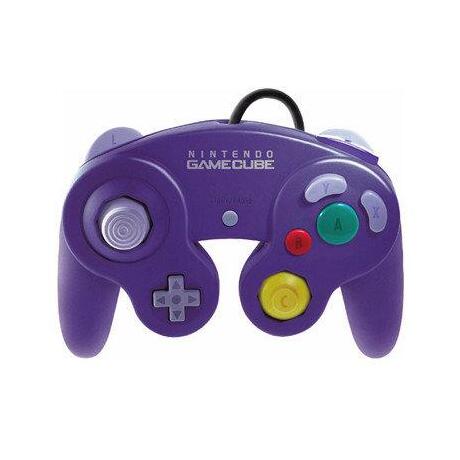 Controller GameCube Origineel Nintendo Paars Kabel beschadigd